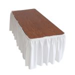 10.5 Skirt (fits 3 sides of 6’ table)