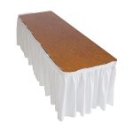 13.5 Skirt (fits 3 sides of 6’ table)