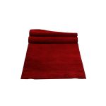 75’x30” Aisle Runner Thick Cottenesse Red