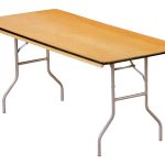 6’x30” Rectangle Wood Table