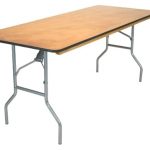 8’x30” Rectangle Wood Table