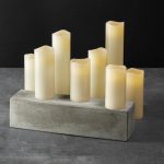 Battery Ivory Candle w/Batteries