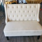 Love Seat Vintage Ivory
