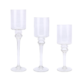 Cylinder Stemmed Set of Three